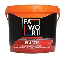 Fawori Su Bazlı Plastik Mat İç Cephe Boyası 10 kg Badem