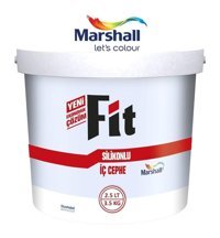 Marshall Fit Su Bazlı Silikonlu Mat İç Cephe Boyası 3.5 kg Vanilya Çiçeği