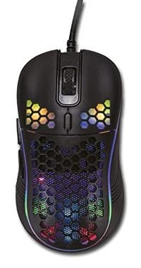 Lunatic 6400 RGB Ergonomik Makrolu Kablolu Siyah Optik Gaming Mouse