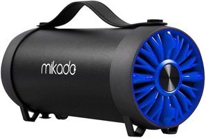 Mikado MD-54BT Bluetooth Hoparlör Mavi Siyah