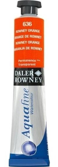 Daler Aquafine 636 Tüp Sulu Boya Rowney Orange