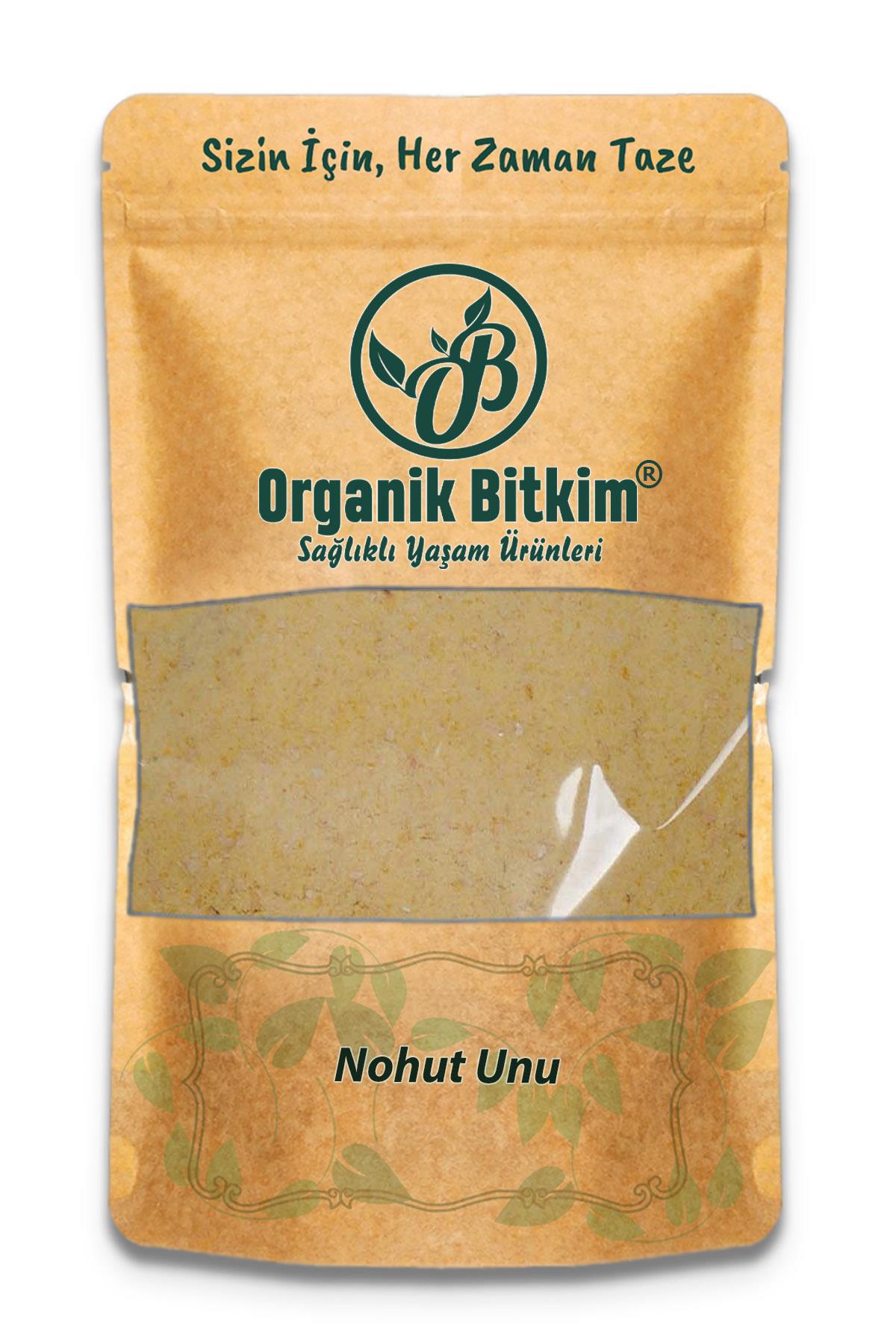 Organik Bitkim Taze Çekilmiş Nohut Unu 500 gr