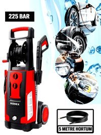 Rodex RDX716 3200 W Tekerlekli 225 Bar Elektrikli Basınçlı Yıkama Makinesi