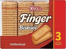 Xroll Finger Yulaflı Bisküvi 450 gr