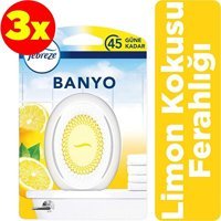 Febreze Hava Ferahlatıcı Limon Oda Kokusu, Koku Giderici 3 Adet