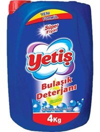 Yetiş Limon Kokulu El Bulaşık Deterjanı 4x4 lt