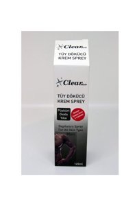 Clear Mate Tüm Ciltler İçin Koltuk Altı Bacak Erkek Tüy Dökücü Sprey 125 ml