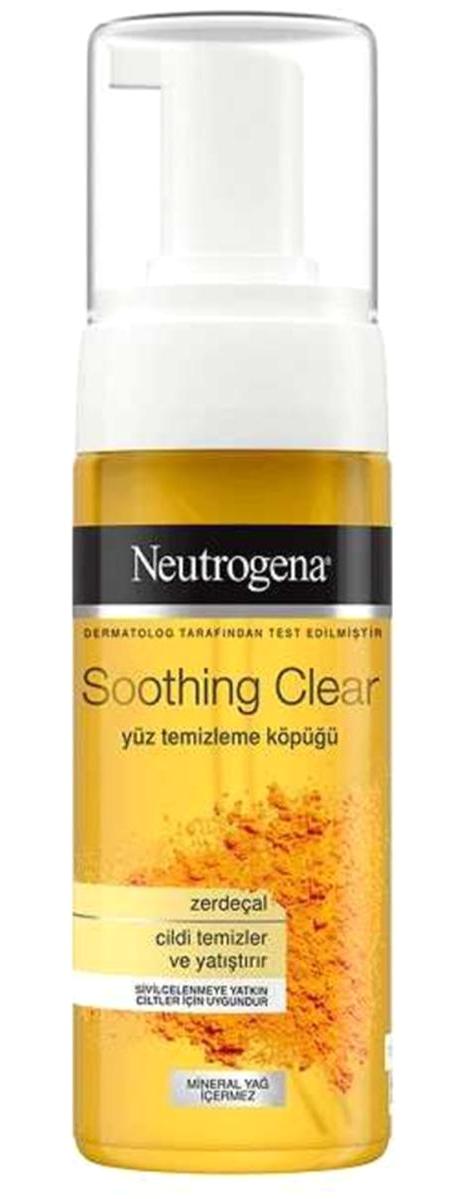 Neutrogena Soothing Clear Yağlı Ciltler Yüz Temizleyici Köpük 150 ml