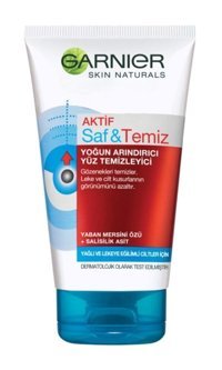 Garnier Aktif Saf Temiz Yogun Arindirici Yağlı Ciltler Yüz Temizleme Losyonu 150 ml