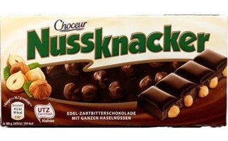 Choceur Nussknacker Bitter Çikolata 100 gr