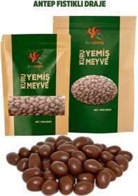 Kuryemiş Draje Antep Fıstıklı Çikolata 1 kg