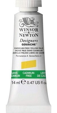 Winsor & Newton Designers 907 Tüp Sarı 14 ml Guaj Boya