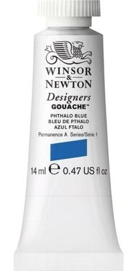 Winsor & Newton Designers 514 Tüp Mavi14 ml Guaj Boya