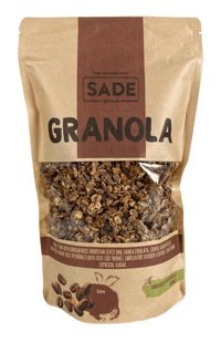 Sade Organik Yüksek Lif Kaynağı Kahveli Granola 360 gr