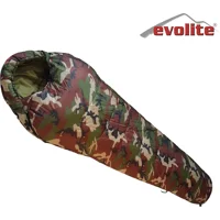 Evolite Alfa Pro -15 Derece Hollowfibre 4 Mevsim Dağcılık Tek Kişilik Yetişkin Uyku Tulumu Haki