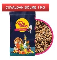 Polo Standart Kabuksuz Kenevirli Yetişkin Kuş Yemi 1 kg