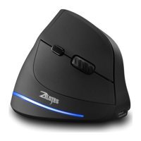 Zelotes F-35 RGB Ergonomik Dikey Makrolu Kablosuz Siyah Optik Gaming Mouse