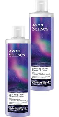 Avon Senses Dancing Skies Menekşe-Ahududu Duş Jeli 2x250 ml