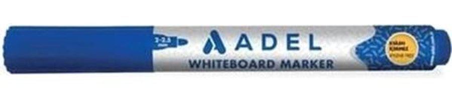 Adel White Board Doldurulabilir Silinebilir Mavi Tahta Kalemi