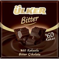 Ülker Kare %60 Bitter Çikolata 70 gr 6 Adet