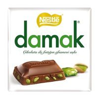 Nestle Damak Kare Antep Fıstıklı Sütlü Çikolata 60 gr