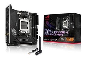 Asus ROG Strix B650E-I AM5 Soket DDR5 Bellek 6400 Mhz HDMI Wifi Mini ITX Gaming AMD Uyumlu Anakart