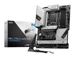 MSI Pro Z790-A LGA 1700 Soket DDR5 Bellek 7200 Mhz PCIe 4.0 HDMI Wifi Overclock ATX Gaming Intel Uyumlu Anakart