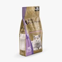 Pure Paws Lavanta Kokulu Topaklanan İnce Taneli Bentonit Kedi Kumu 10 lt