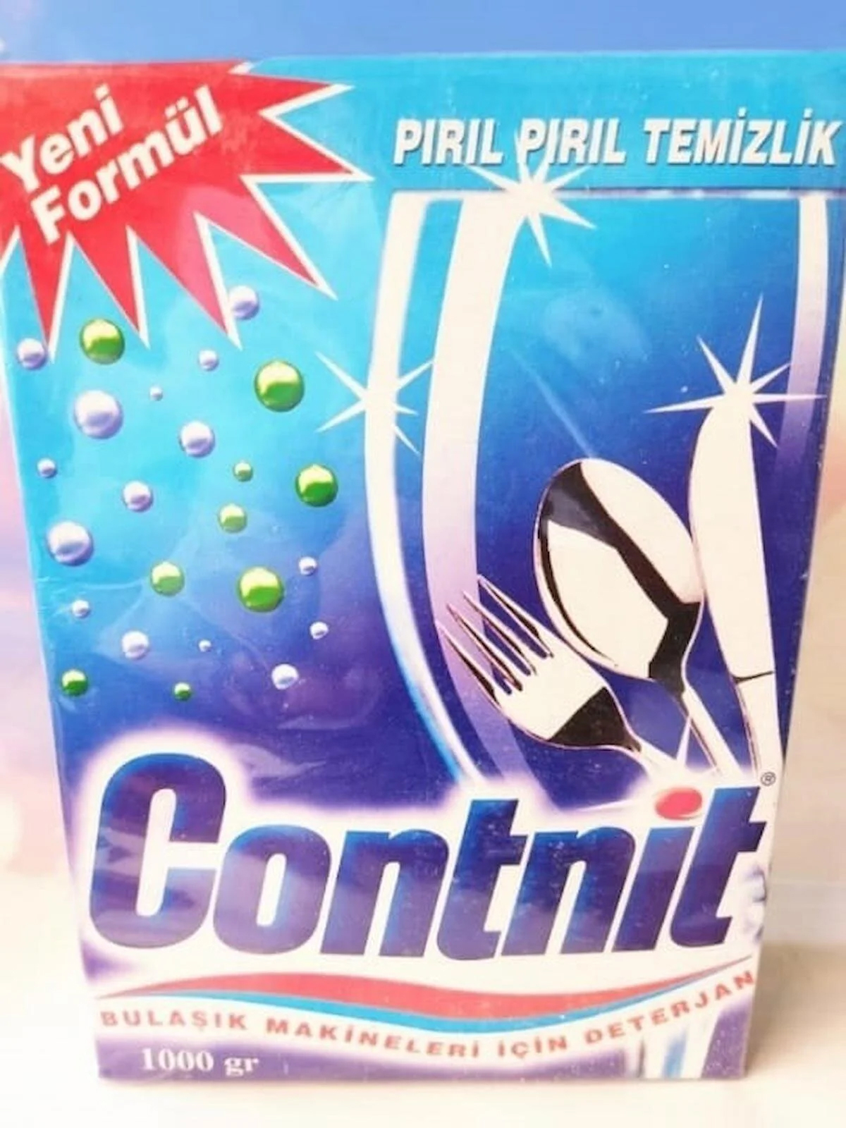 Contnit Toz Bulaşık Makinesi Deterjanı 2x1 lt