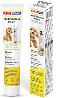 Kiki Excellent Multi Vitamin Paste Multivitamin Kemik Eklem Tüy Sağlığı İçin 100 gr Jel Köpek Vitamini