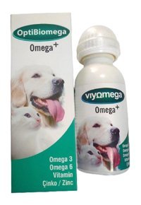 Bio PetActive OptiBiomega Balık Yağı D Vitamini Kemik Sağlığı İçin 100 ml Sıvı Köpek Vitamini