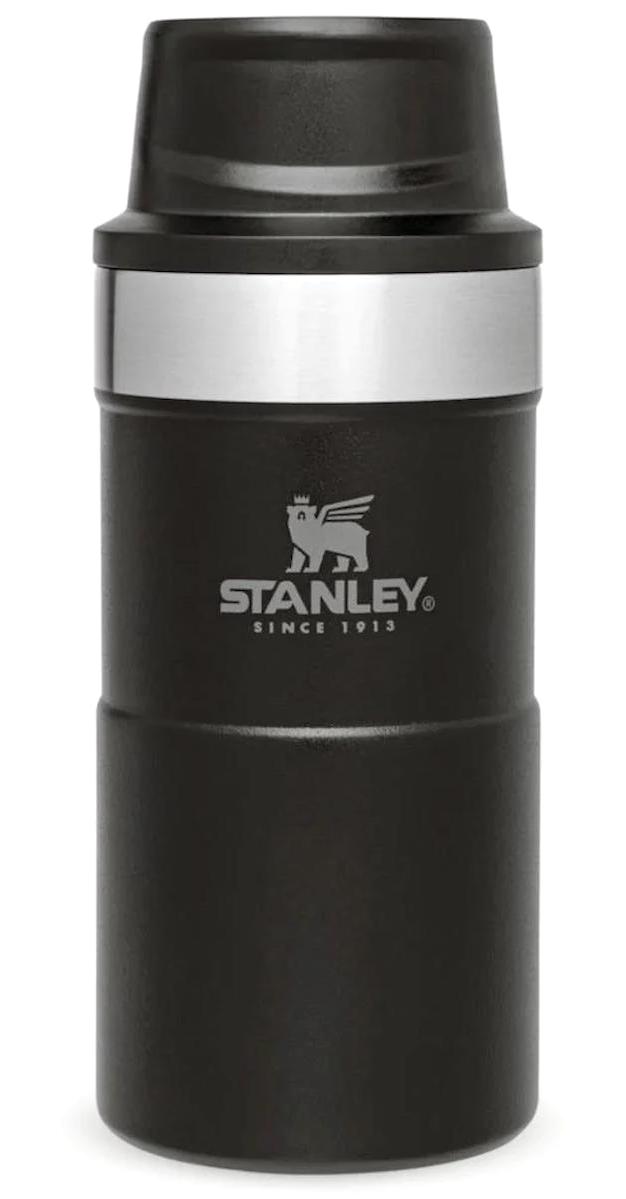 Stanley Trigger Action Çelik 250 ml Bardak Outdoor Termos Siyah