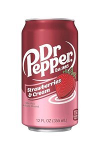 Dr. Pepper Çilekli Kremalı Kutu Gazoz 335 ml