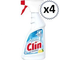 Clin Limon Kokulu Cam Temizleyici Sprey 4x500 ml