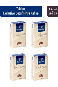 Tchibo Exclusive Decaf Arabica Öğütülmüş Filtre Kahve 4x250 gr