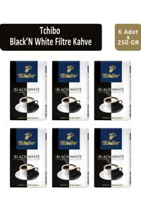 Tchibo Black'N White Öğütülmüş Filtre Kahve 6x250 gr