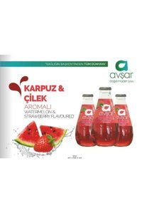 Avşar Karpuzlu Çilekli Soda 24'lü 200 ml