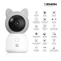 Akıllı Bebek Kamerası Sıcaklık ve Nem Ölçümü ve Ninni Çalma Smart Baby Camera