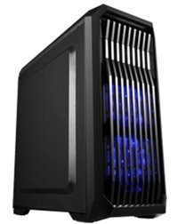 Everest X-Racer Peak RGB Mesh 4 Fanlı Siyah Dikey Kullanım ATX Oyuncu Bilgisayar Kasası