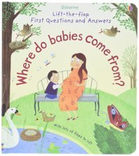 Lift-The-Flap First Questions & Answers Where Do Babies Come From? (Lift-The-Flap First Questions And Answers) Katie Daynes Usborne Publishing Books Ltd