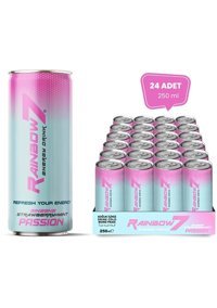 Rainbow7 Çilek Aromalı Enerji İçeceği 24 Adet 250 ml