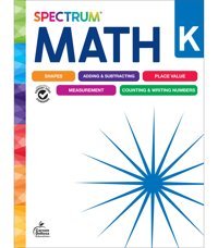 Math Workbook, Grade K Spectrum