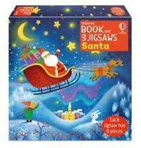 Usborne Book And 3 Jigsaws: Santa Taplin, Sam Usborne Publishing Books Ltd