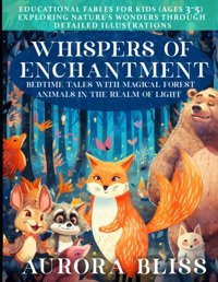 Whispers Of Enchantment. Bedtime Tales With Magical Forest Animals İn The Realm Of Light: Educational Fables For Kids (Ages 3-5) Exploring Nature'S Wonders Through Detailed Illustrations Bliss, Aurora Katio Kadio