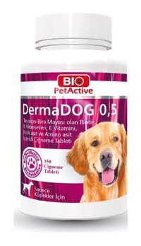 Bio PetActive Dermadog 0.5 B Vitamini Sağlığı İçin 150 ml Tablet Köpek Vitamini