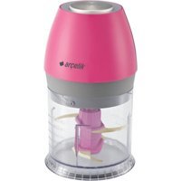 Arçelik K 1634 Pv In Love 450 W 500 ml Plastik Hazneli Öğütücülü 4 Bıçaklı Mini Elektrikli Rondo Pembe