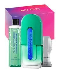 Avon Full Speed Electric 3 Parça Erkek Parfüm Seti EDT