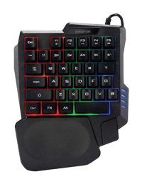 Polosmart Pgs202 Türkçe Q RGB Black Switch Kablolu Siyah Standart Gaming Klavye