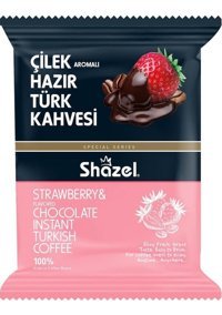 Shazel Çilekli Türk Kahvesi 4x100 gr