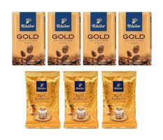 Tchibo Gold Filtre Kahve 4 x 250 G + Türk Kahvesi 3 x 100 G